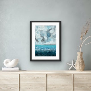 'Storm Overhead' Abstract Seascape Fine Art Giclee Print