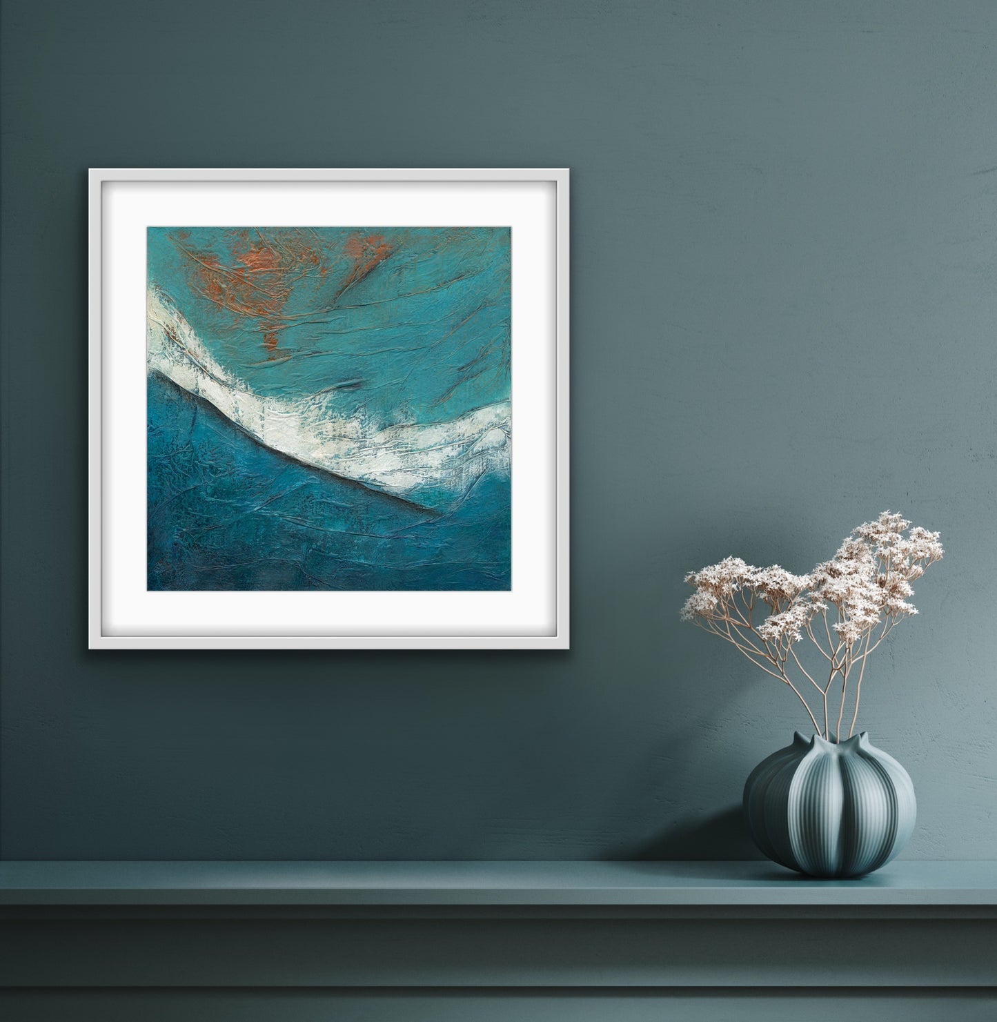 'Tidal Whisper' Abstract Seascape Fine Art Giclee Print