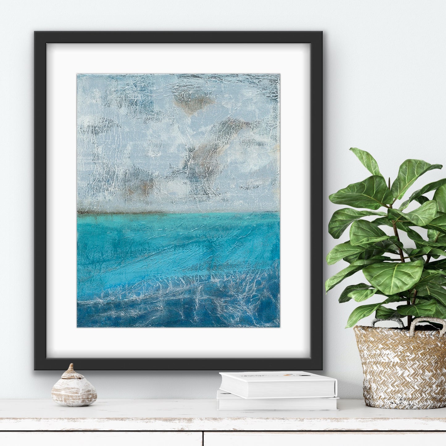 'Storm Song' - Abstract Seascape Fine Art Giclee Print