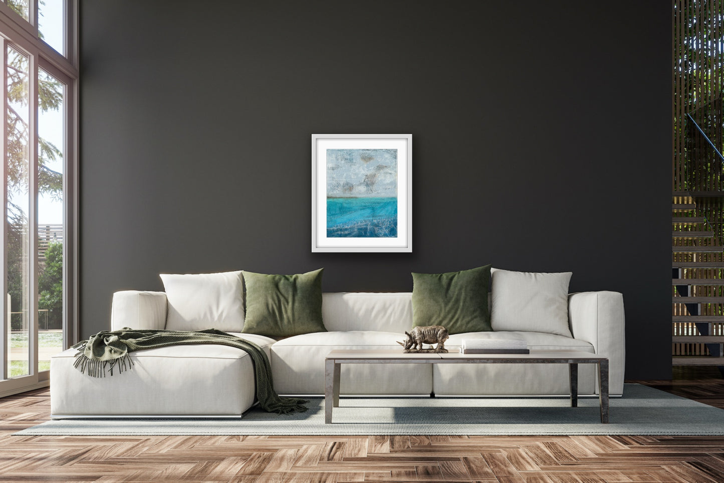 'Storm Song' - Abstract Seascape Fine Art Giclee Print