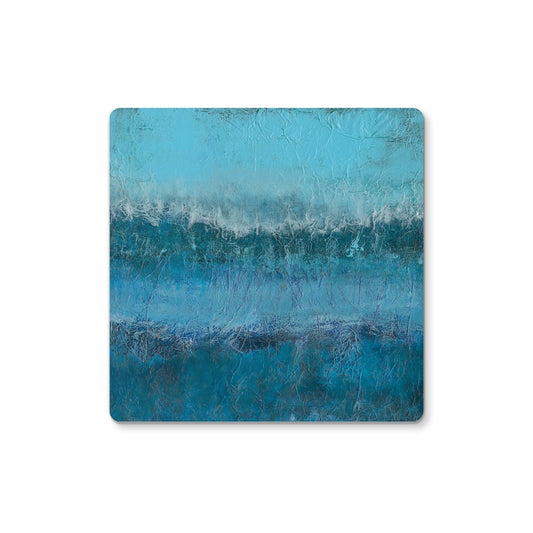 Set of 4 Drinks Coasters - 'Ocean Layers'