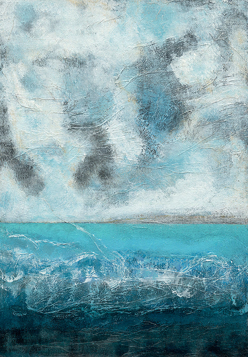 'Storm Overhead' Abstract Seascape Fine Art Giclee Print