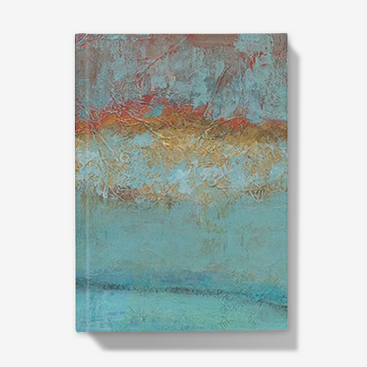 Hardback Journal - 'Sunset on Blue'